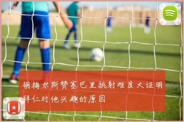 胡梅尔斯赞塞巴里挑射难度大证明拜仁对他兴趣的原因